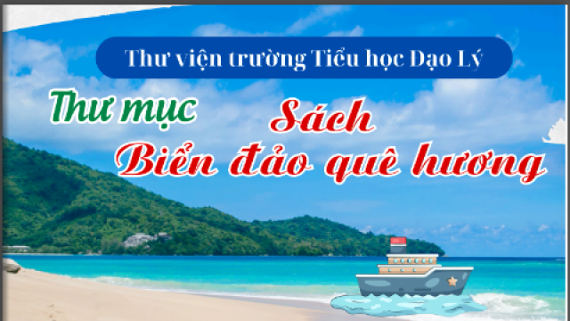 Thư mục sách: Biển đảo quê hương