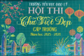 Hội thi: “Chữ Việt Đẹp” cấp trường năm học 2025-2026