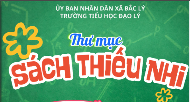 Thư mục sách thiếu nhi