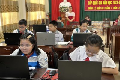 HS Trường TH Đạo Lý tham gia thi Violympic vòng quốc gia năm học 2023 – 2024