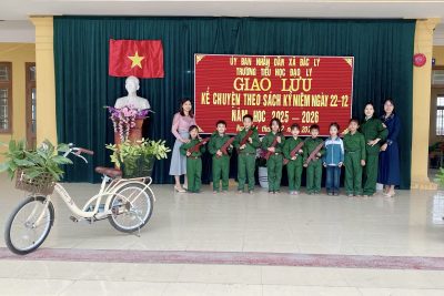 HOẠT ĐỘNG GIAO LƯU KỂ CHUYỆN THEO SÁCH KỶ NIỆM NGÀY 22/12